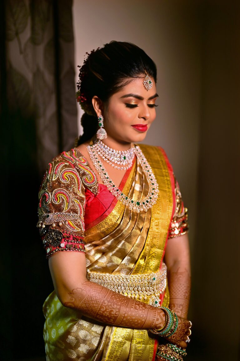 Bridal look created during training
